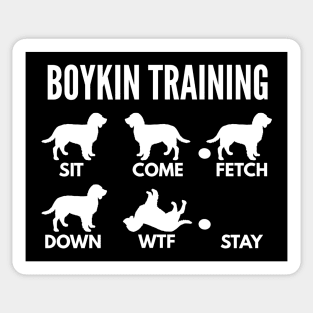 Boykin Training Boykin Spaniel Tricks Sticker